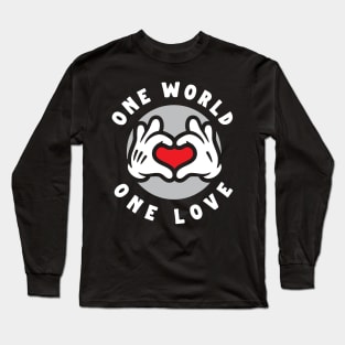 One World One Love Long Sleeve T-Shirt